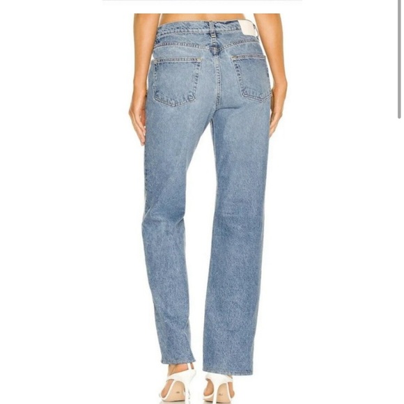 GRLFRND Courtney Loose Boot Jeans high rise in East River - Picture 2 of 12